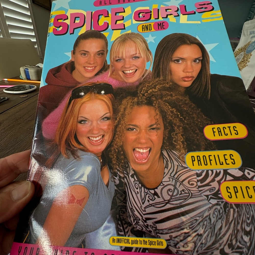 2Spice Girls Fan Book - Blue & Pink Cover fir the collector - Picture 2 of 4